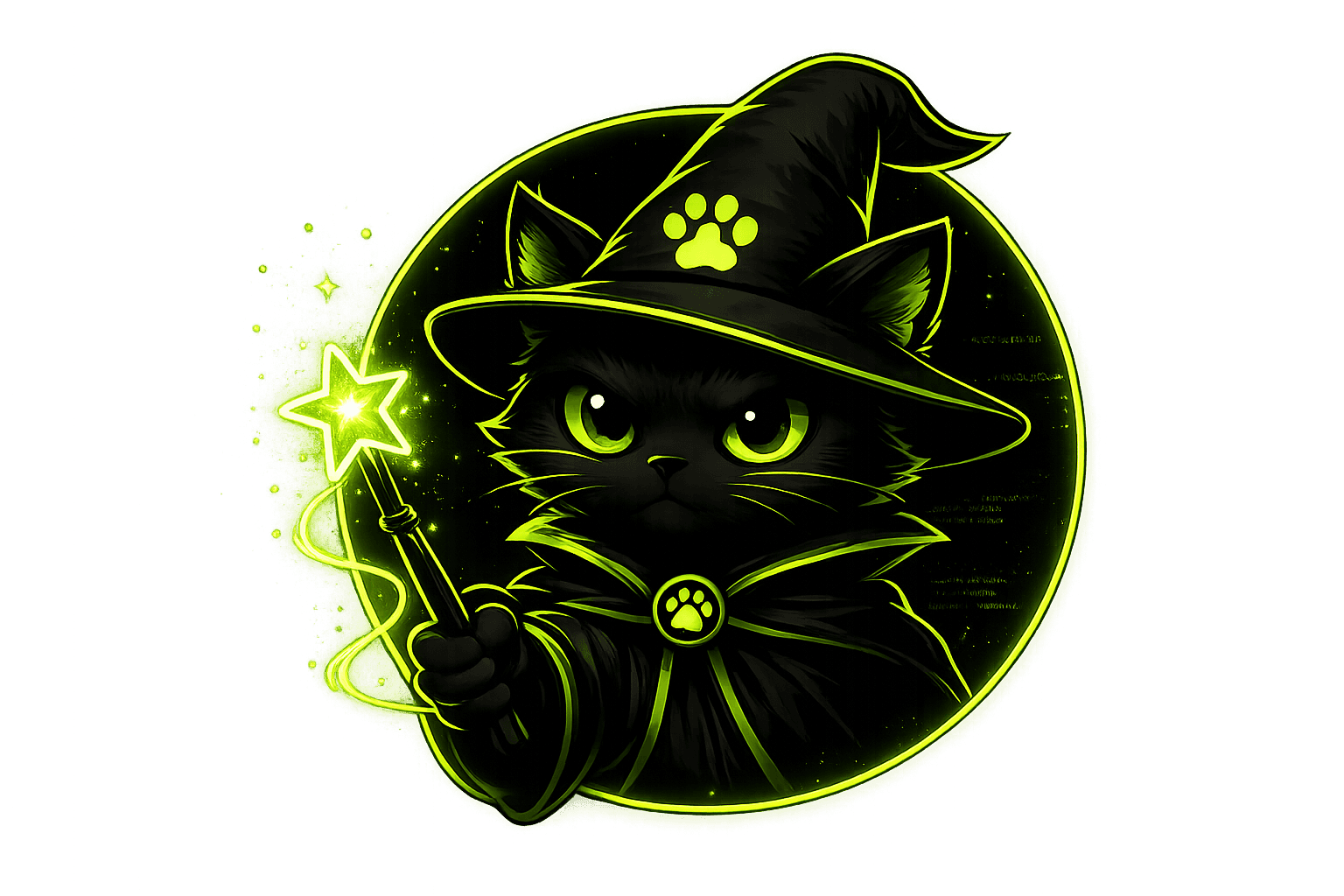 ScriptPump wizard cat